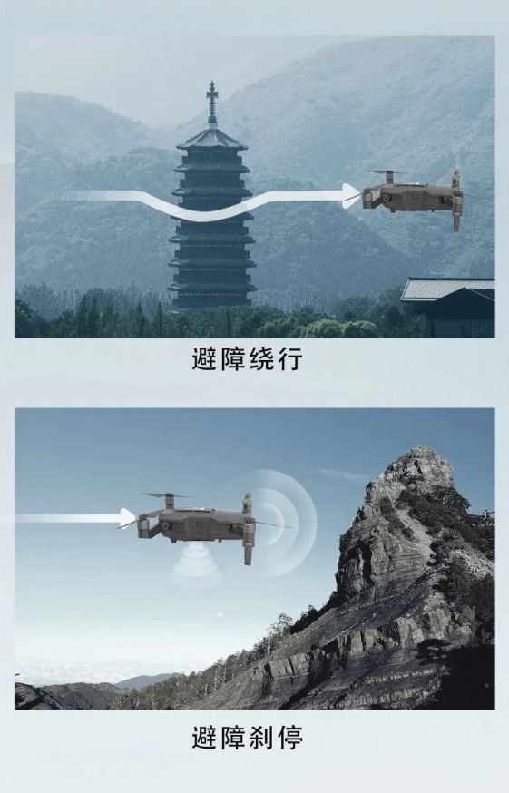 双电 1899 元起,哈博森黑鹰 1 号避障版无人机发布