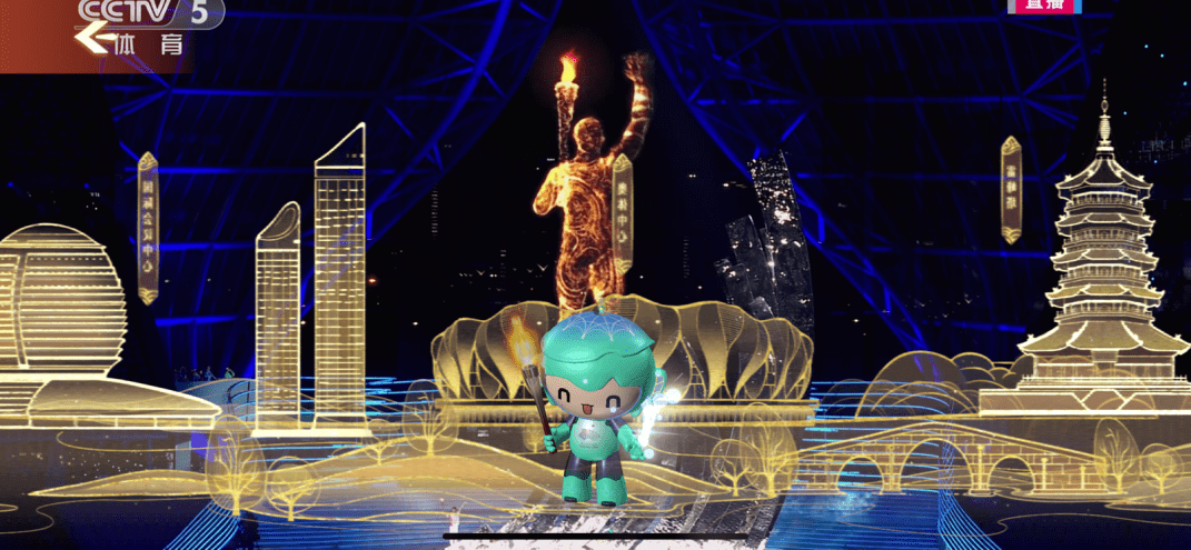 新的标题：数字火炬、AR互动备受瞩目，全民刷屏亚运概念公司