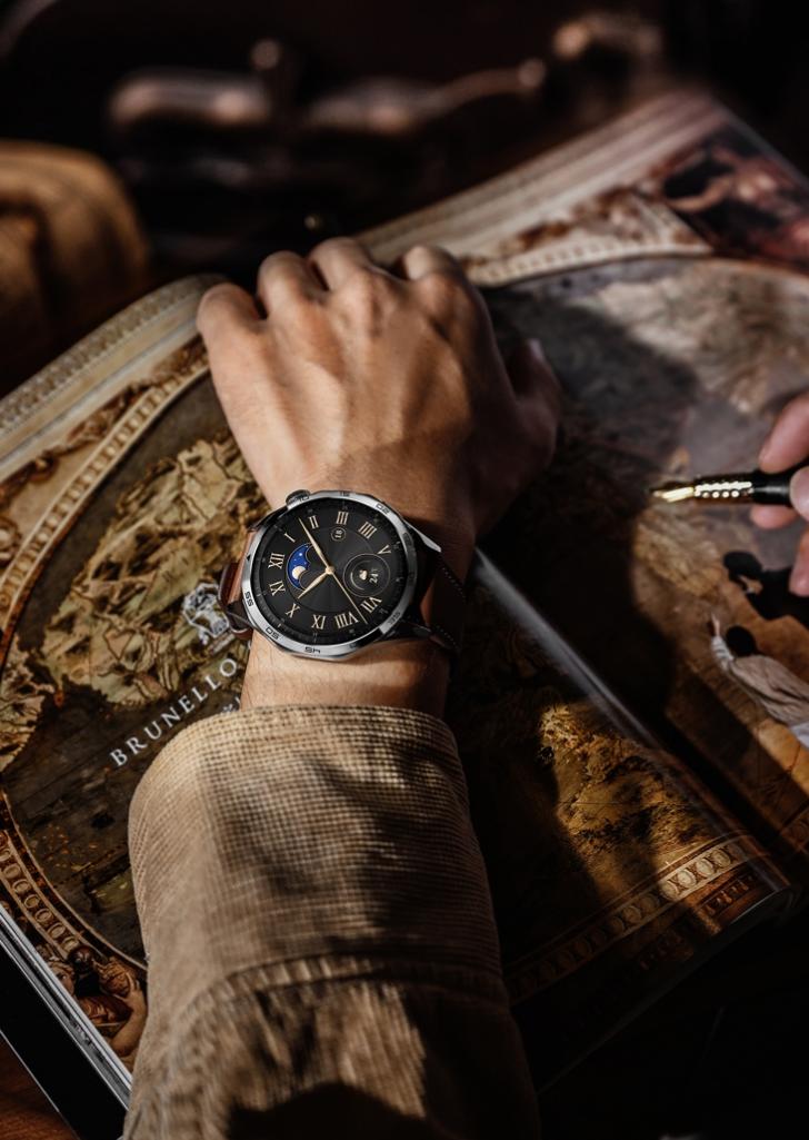 高端腕表设计引领！华为 WATCH GT 4 系列颜值与实力再进化