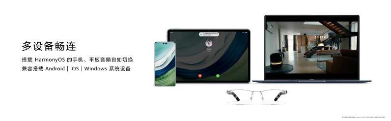 华为智能眼镜 2：体验纤巧设计与多功能之美