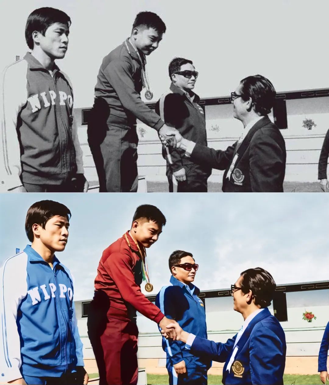 他们用AI拭去岁月蒙尘,重现半个世纪前中国亚运首金记忆