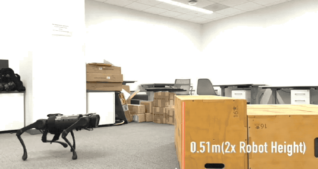 CMU机器狗,倒立下楼!发布即开源