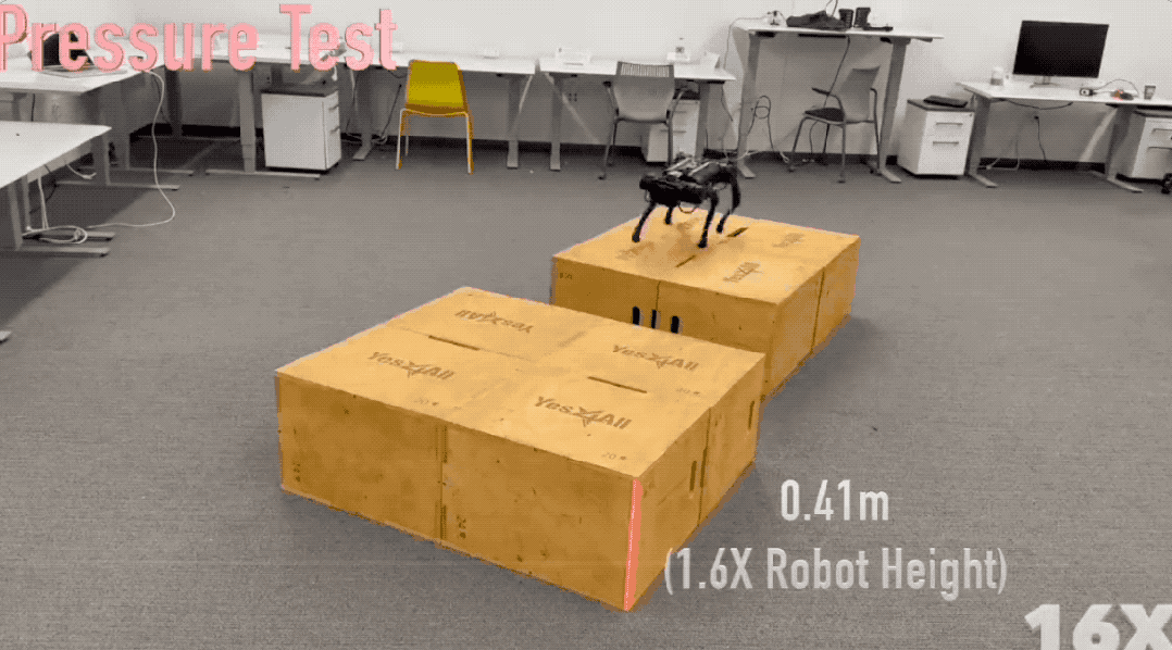 CMU机器狗,倒立下楼!发布即开源