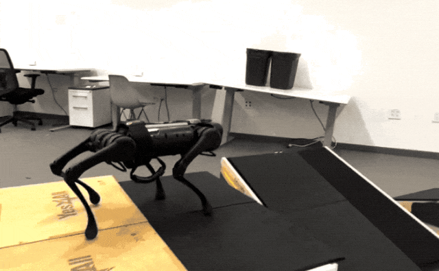 CMU机器狗,倒立下楼!发布即开源