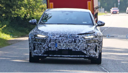 曝光!奥迪RS6 e-tron电动高性能新星的路测照片