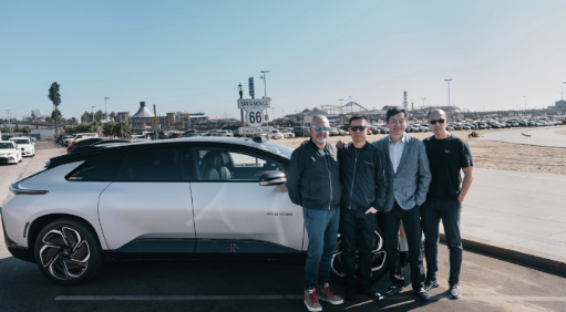 法拉第未来公司交付FF 91 2.0 Futurist Alliance,贾跃亭现身领取