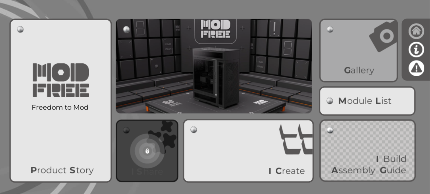 全新推出的ModFree模块化设计机箱:根据个人需求自由组合,价格从160美元起售