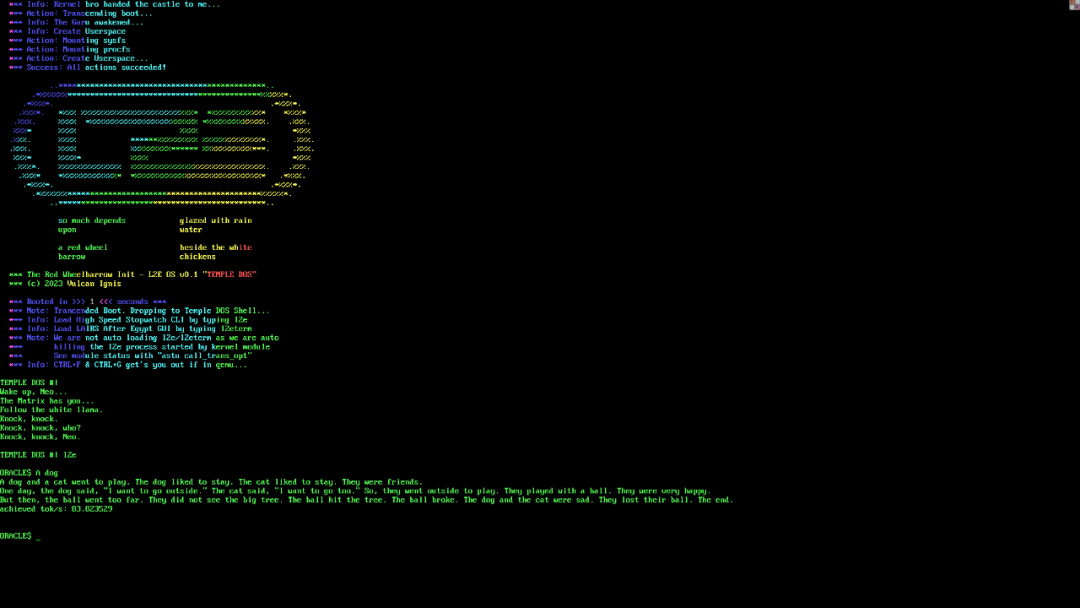致敬TempleOS,有开发者创建了启动Llama 2的操作系统,网友:8G内存老电脑就能跑