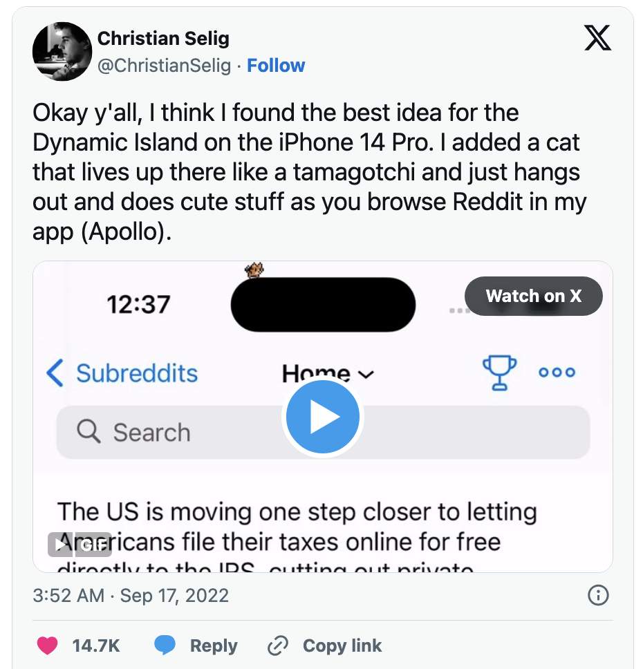 探索 iPhone 的「灵动岛」,发现更多玩法