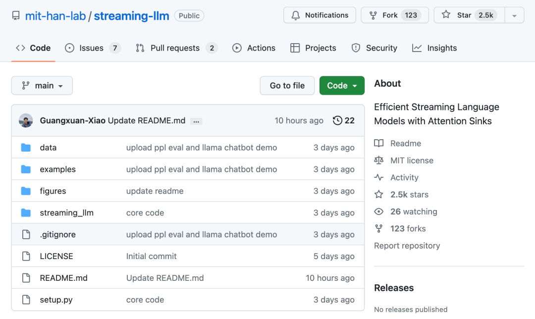 最多400万token上下文、推理提速22倍,StreamingLLM火了,已获GitHub 2.5K星