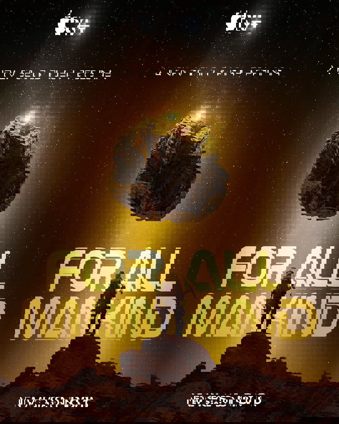 科幻剧集《为了全人类》第四季预告公布，11 月 10 日独家在 Apple TV + 上播出