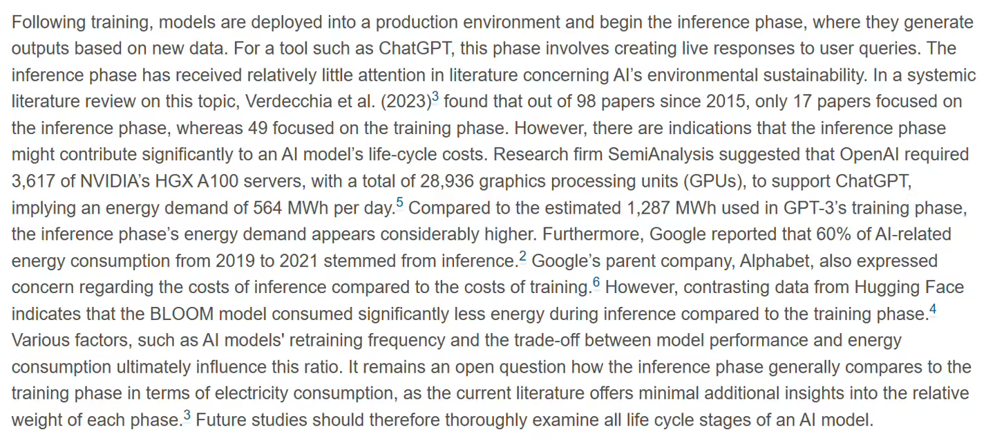 AI模型的“推理环节”将在2027年耗电量相当于整个荷兰国家