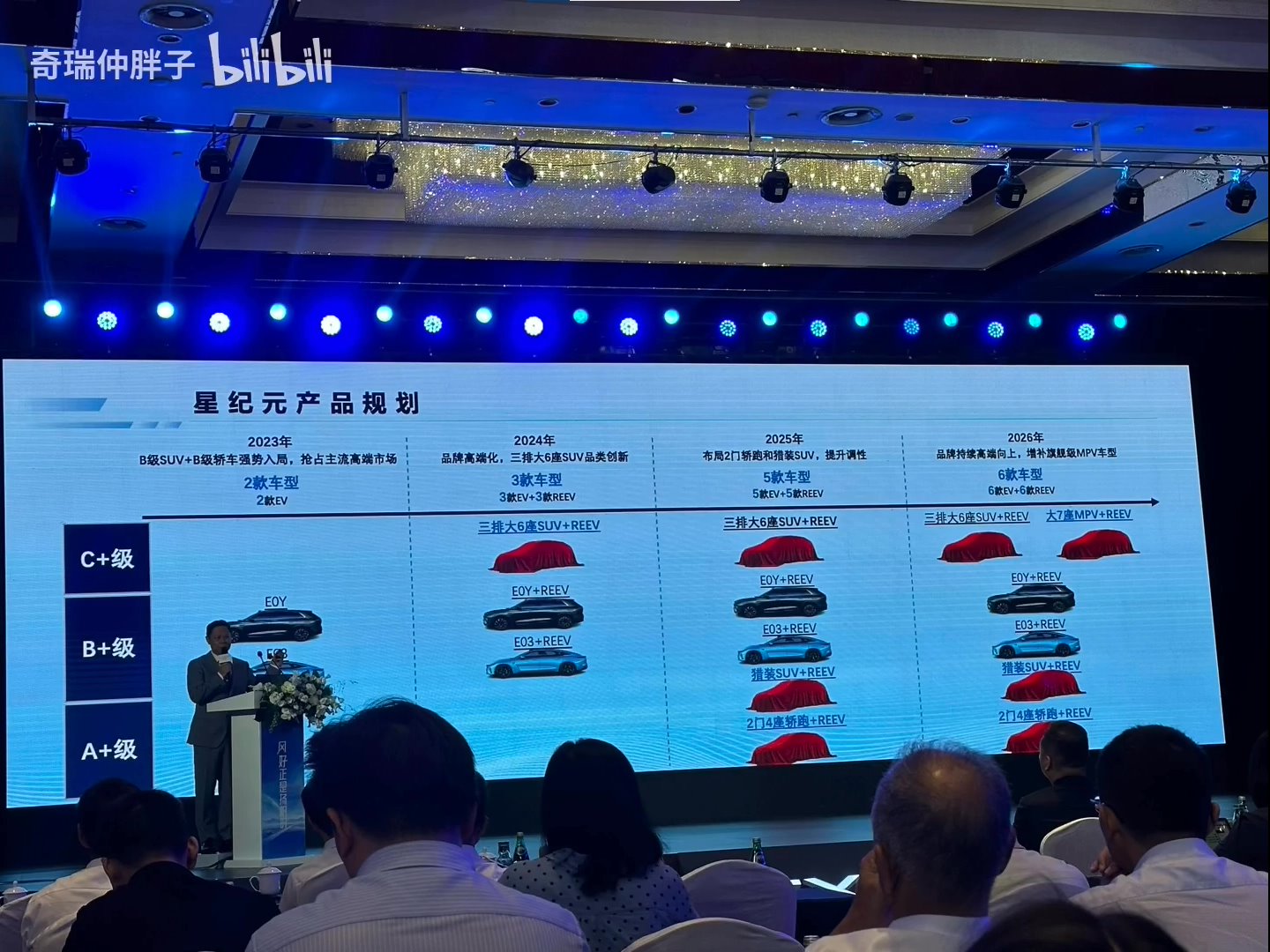 奇瑞宣布两年内推出 39 款新能源汽车:含混动 24 款、纯电 15 款