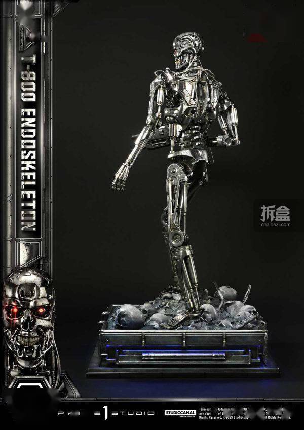 PRIME 1 STUDIO 终结者2 T800骨骼机器人 1/3电影雕像