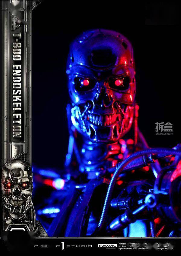 PRIME 1 STUDIO 终结者2 T800骨骼机器人 1/3电影雕像