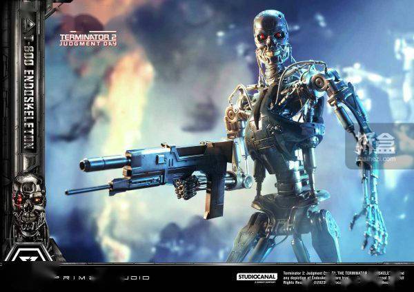 PRIME 1 STUDIO 终结者2 T800骨骼机器人 1/3电影雕像