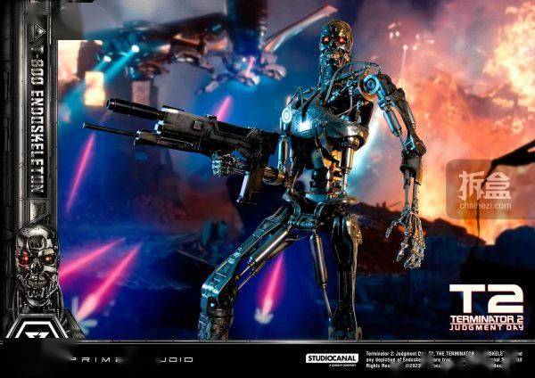 PRIME 1 STUDIO 终结者2 T800骨骼机器人 1/3电影雕像
