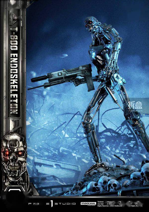 PRIME 1 STUDIO 终结者2 T800骨骼机器人 1/3电影雕像