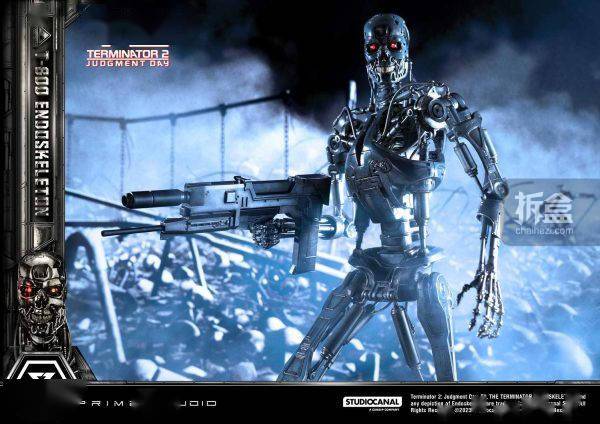 PRIME 1 STUDIO 终结者2 T800骨骼机器人 1/3电影雕像