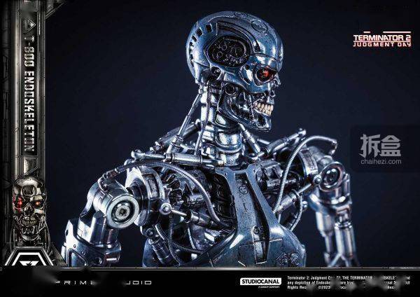 PRIME 1 STUDIO 终结者2 T800骨骼机器人 1/3电影雕像