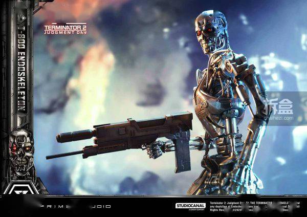PRIME 1 STUDIO 终结者2 T800骨骼机器人 1/3电影雕像