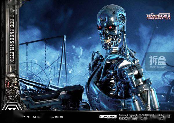 PRIME 1 STUDIO 终结者2 T800骨骼机器人 1/3电影雕像