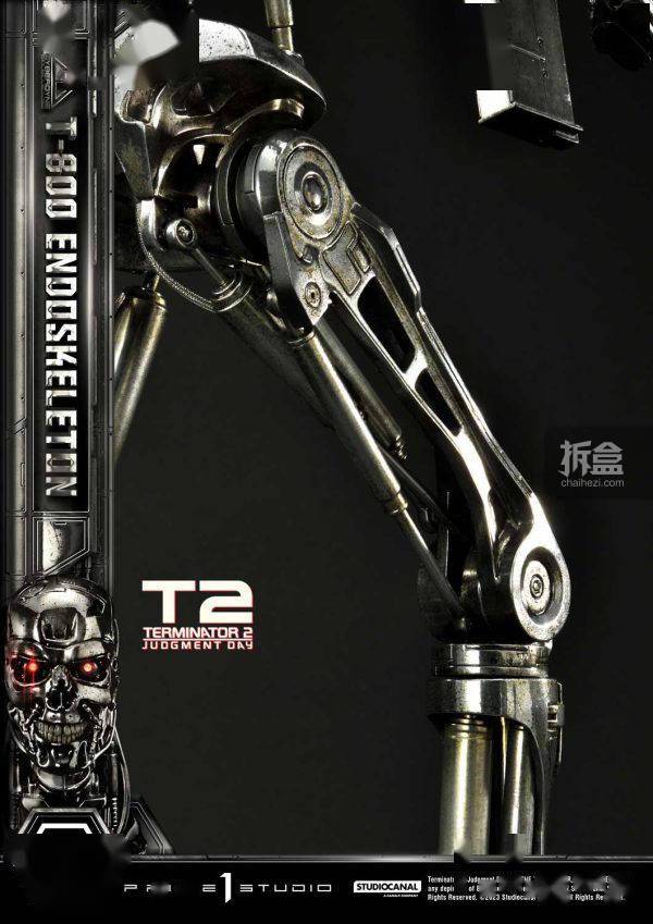 PRIME 1 STUDIO 终结者2 T800骨骼机器人 1/3电影雕像