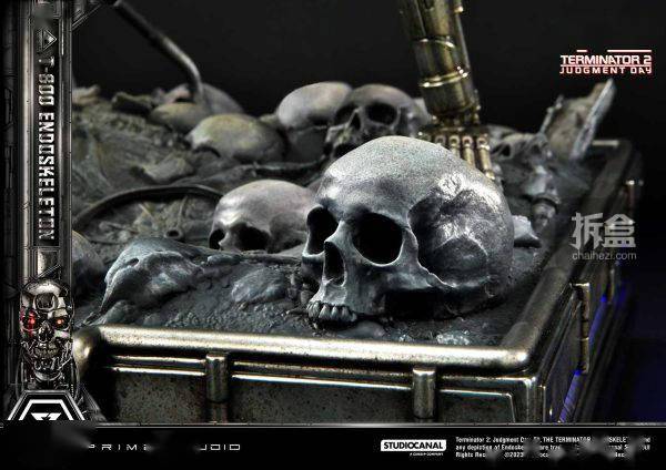 PRIME 1 STUDIO 终结者2 T800骨骼机器人 1/3电影雕像