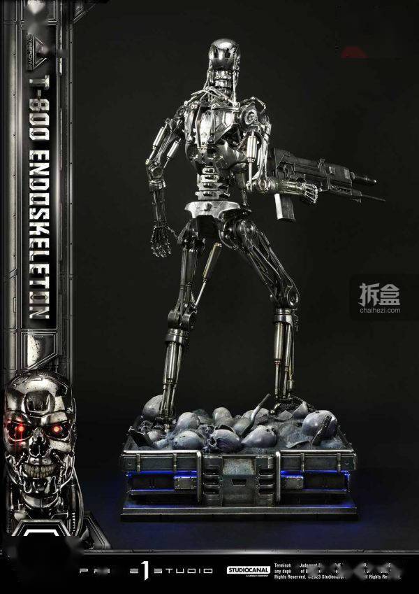 PRIME 1 STUDIO 终结者2 T800骨骼机器人 1/3电影雕像