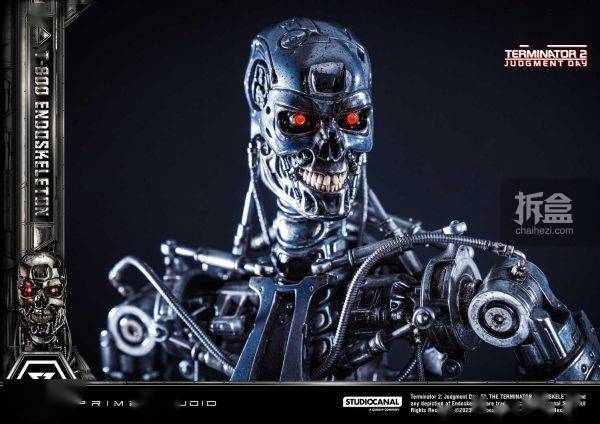 PRIME 1 STUDIO 终结者2 T800骨骼机器人 1/3电影雕像