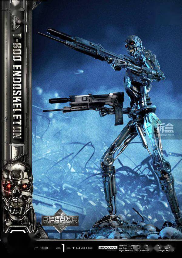 PRIME 1 STUDIO 终结者2 T800骨骼机器人 1/3电影雕像