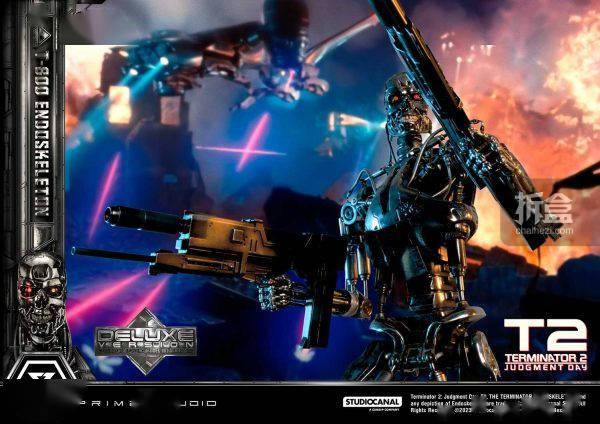 PRIME 1 STUDIO 终结者2 T800骨骼机器人 1/3电影雕像