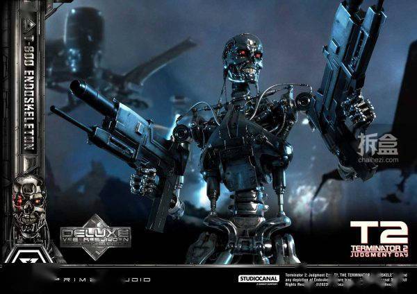 PRIME 1 STUDIO 终结者2 T800骨骼机器人 1/3电影雕像