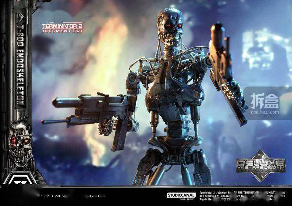 PRIME 1 STUDIO 终结者2 T800骨骼机器人 1/3电影雕像