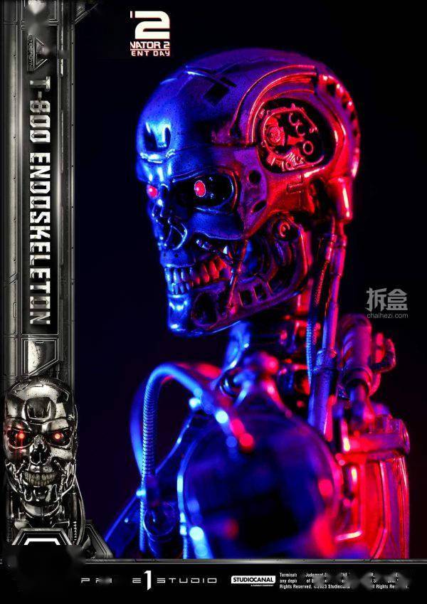 PRIME 1 STUDIO 终结者2 T800骨骼机器人 1/3电影雕像