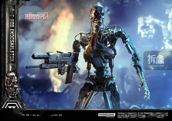 PRIME 1 STUDIO 终结者2 T800骨骼机器人 1/3电影雕像