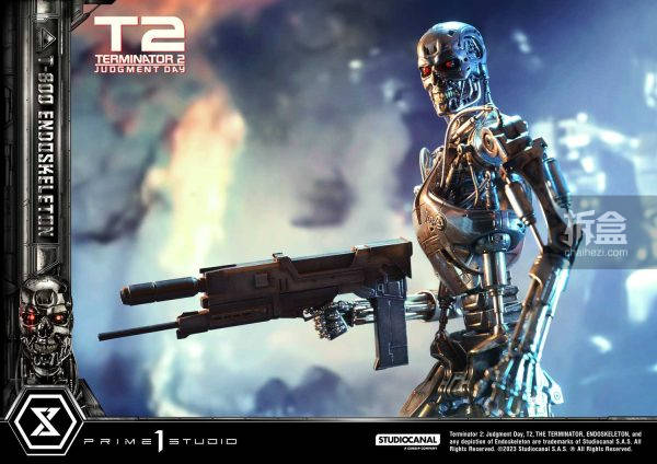 PRIME 1 STUDIO 终结者2 T800骨骼机器人 1/3电影雕像