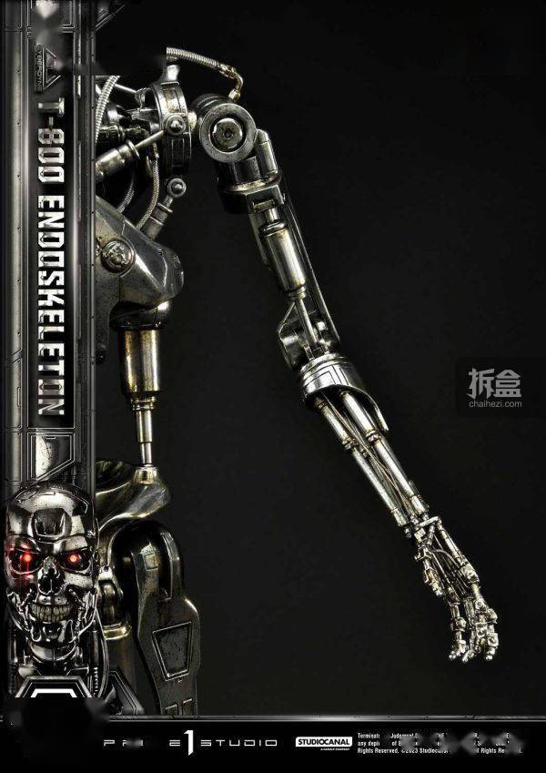 PRIME 1 STUDIO 终结者2 T800骨骼机器人 1/3电影雕像