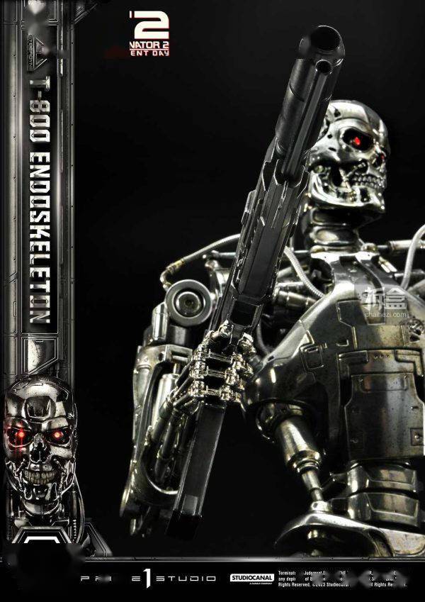 PRIME 1 STUDIO 终结者2 T800骨骼机器人 1/3电影雕像