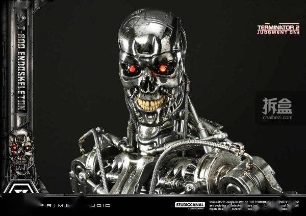 PRIME 1 STUDIO 终结者2 T800骨骼机器人 1/3电影雕像