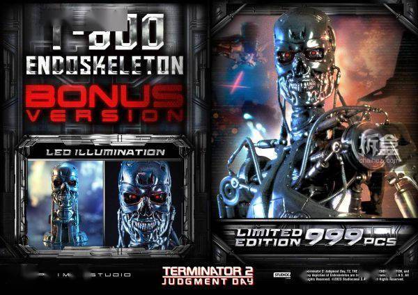 PRIME 1 STUDIO 终结者2 T800骨骼机器人 1/3电影雕像