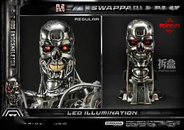 PRIME 1 STUDIO 终结者2 T800骨骼机器人 1/3电影雕像