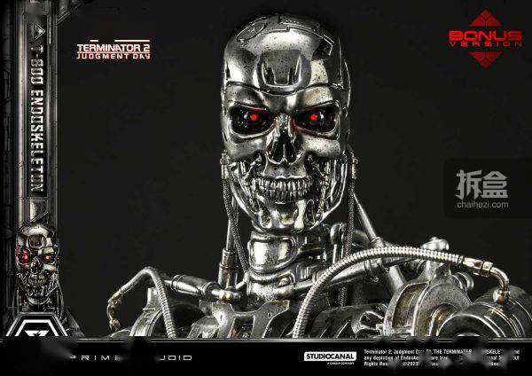 PRIME 1 STUDIO 终结者2 T800骨骼机器人 1/3电影雕像