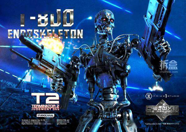 PRIME 1 STUDIO 终结者2 T800骨骼机器人 1/3电影雕像