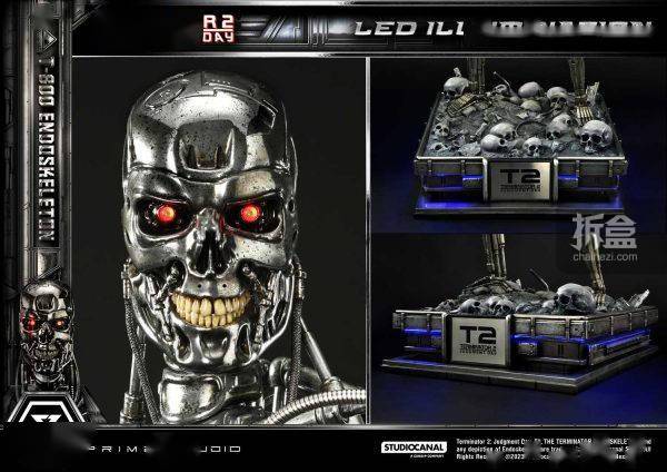 PRIME 1 STUDIO 终结者2 T800骨骼机器人 1/3电影雕像