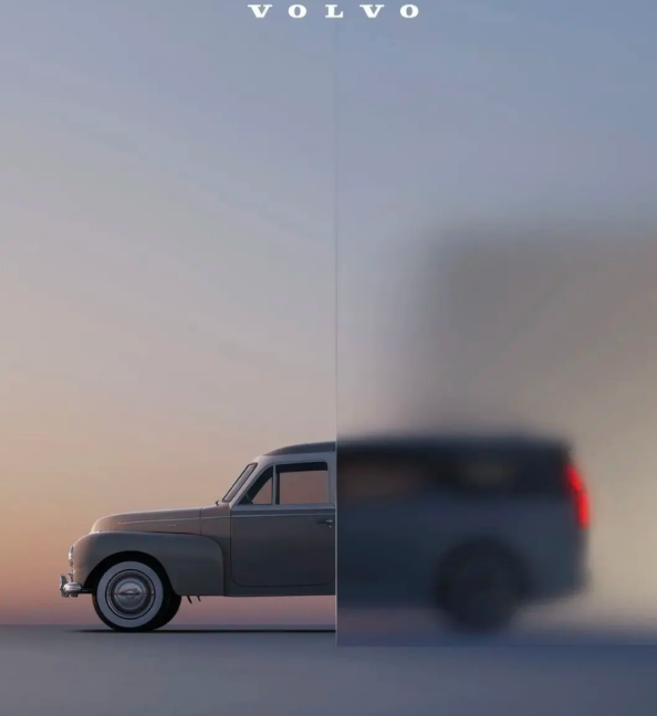 沃尔沃EM90:雷神之锤大灯璀璨亮相