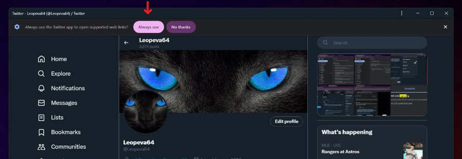 创新试验:谷歌Chrome中PWA应用链接的新窗口展示方式