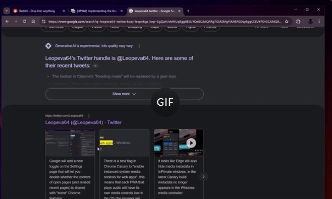 创新试验：谷歌Chrome中PWA应用链接的新窗口展示方式