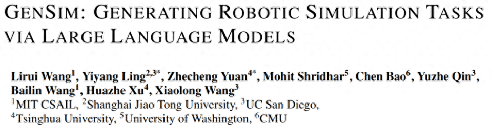 语言、机器人破壁，MIT等用GPT-4生成模拟任务，并迁移到真实世界