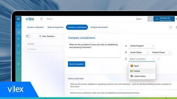 vLex升级Vincent AI，发布一套突破性的人工智能工具